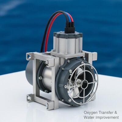 좋은 가격 3상 수중 에어레이터 통기 장비, 다양한 응용 분야에서 산소 전달 및 수질 개선을 위해 개발됨 온라인으로