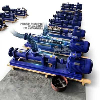 좋은 가격 G50-1 Heavy Duty Single Screw Pump Paper Pulp Mining Slurry Transfer 22kW Cast Iron online
