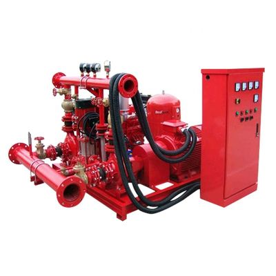 1000GPM 10Bar 비상 화재 물 펌프 시스템 디젤 연료 2950RPM