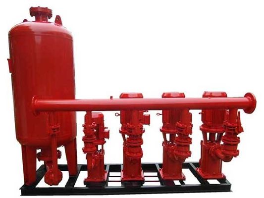 SS304 비상 화재 물 펌프 시스템 3000GPM 디젤 엔진 충압 펌프