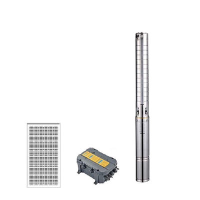 Good price 1HP DC 물속에 잠길 수 있는 태양 물 펌프 3시 4분 시추공 농업 관개 물 펌프 온라인으로