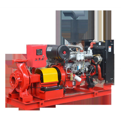 XBC 비상 화재 물 펌프 시스템 디젤 엔진 주도 소화 펌프
