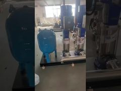 스테인레스 스틸 수축 물 부스터 펌프 파이플린과 압력 탱크와 함께 세트